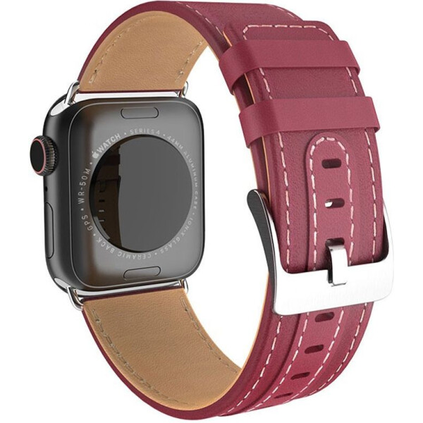 

Кожаный ремешок HOCO WB04 Duke Series Red для Apple Watch 42m/44mm Series 5/4/3/2/1