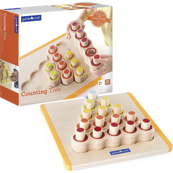 

Деревянный сортер Guidecraft Manipulatives Счетное дерево (G6903)