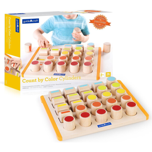 

Деревянный сортер Guidecraft Manipulatives Счетные цилиндры (G6902)