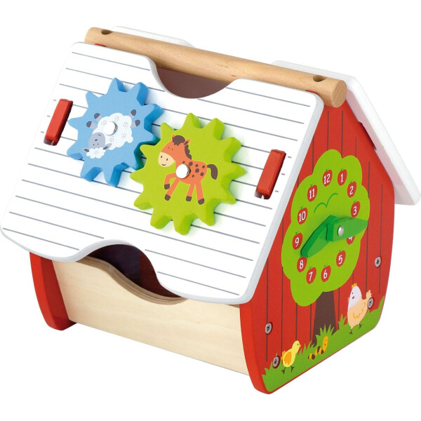 

Деревянный сортер Viga Toys Веселый домик (50533)