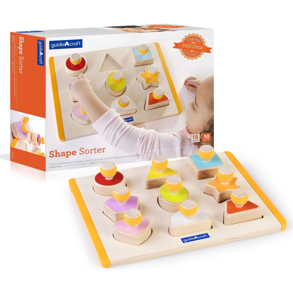 

Сортер Guidecraft Manipulatives Формы с ручками (G6742)