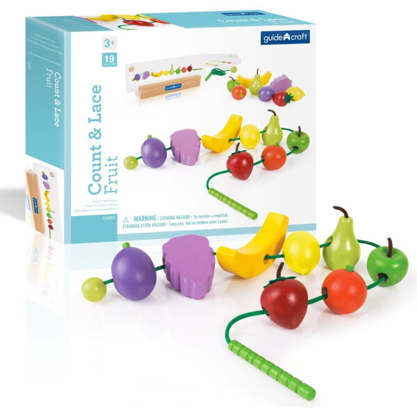 

Шнуровка Guidecraft Manipulatives Фрукты (G6803)