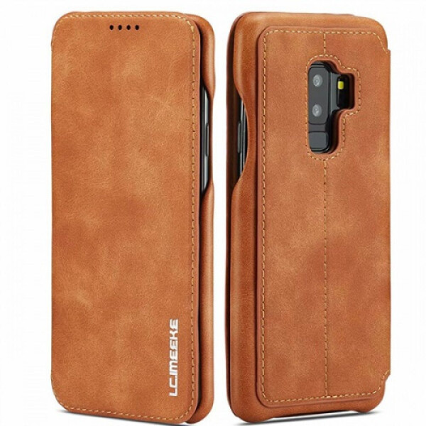 

Чехол-флип от L.C.Imeeke для Samsung Galaxy S9 (86047761462312-brown-s9)