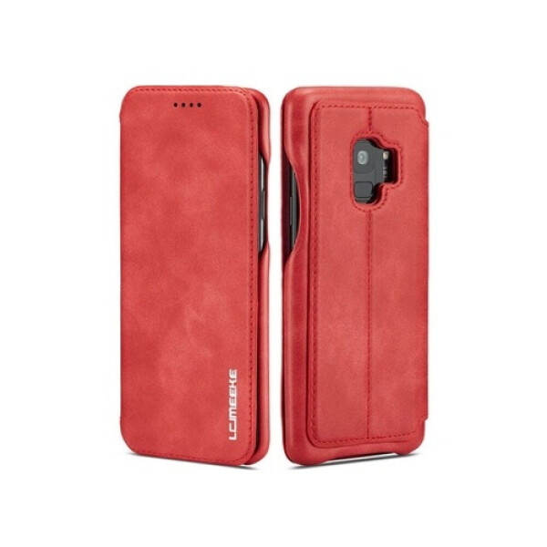 

Чехол-флип от L.C.Imeeke для Samsung Galaxy S9 (86047761462312-red-s9)