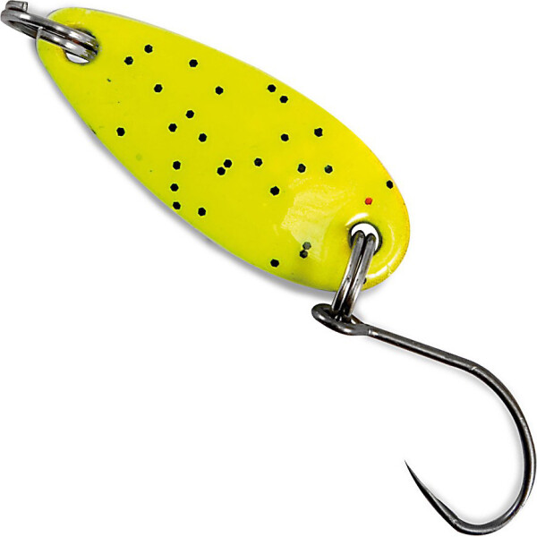 

Блесна-колебалка Nomura Akira Trout 3,0гр. Fluo Yellow Black Glitter (NM46156130)