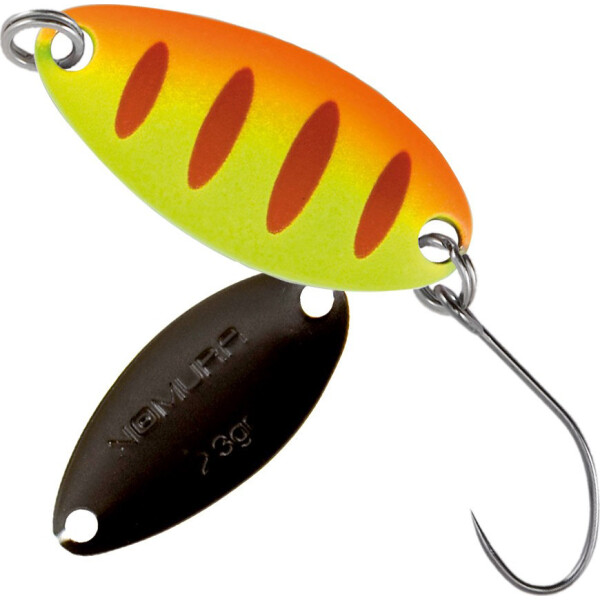 

Блесна-колебалка Nomura Isei Sue Spoon 2,3гр. Yellow Orange Red Stripes (NM46270323)
