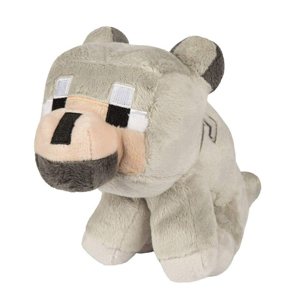 Мягкая игрушка Minecraft Bébé Loup Майнкрафт Малыш волк 23 см