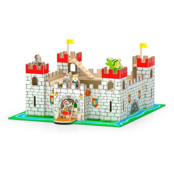 

Деревяний ігровий набір Viga Toys Іграшковий замок (50310)