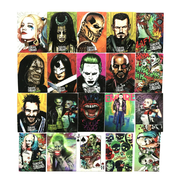 

Стикерпак GeekLand Отряд самоубийц 20 штук Suicide Squad S SS 009