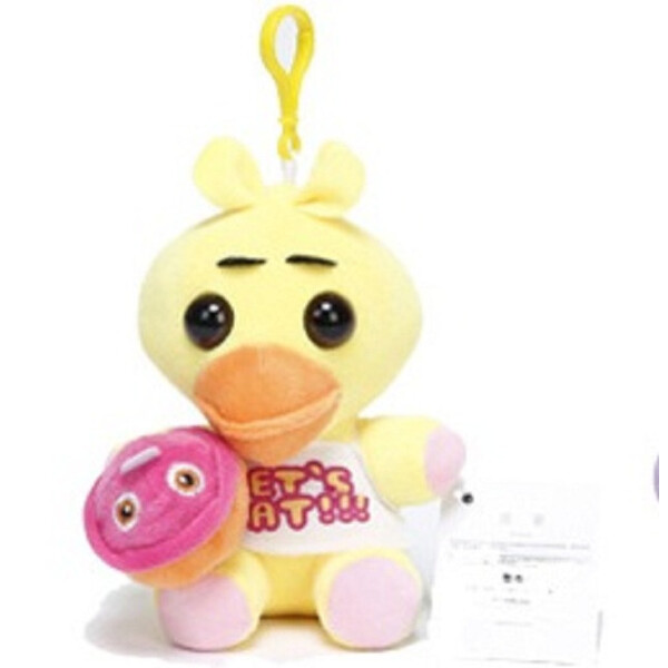 

Мягкая игрушка брелок Пять ночей с Фредди Chica Чика 11 см FNAF48-42