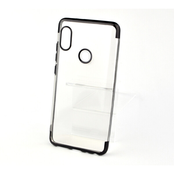 

Чехол накладка Glitter Electroplated TPU Series для Xiaomi Redmi Note 5 / Note 5 Pro (0.8mm Black)