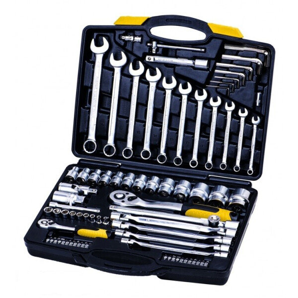 

Набор ключей и насадок MASTER TOOL 78-5077 77шт