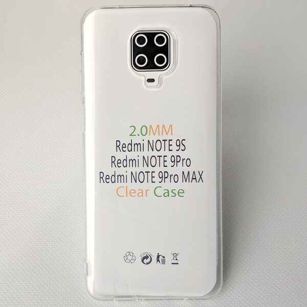 

Защитный чехол Anti-Drop 2mm Series, TPU для Xiaomi Redmi Note 9 Pro / Note 9s (Clear)