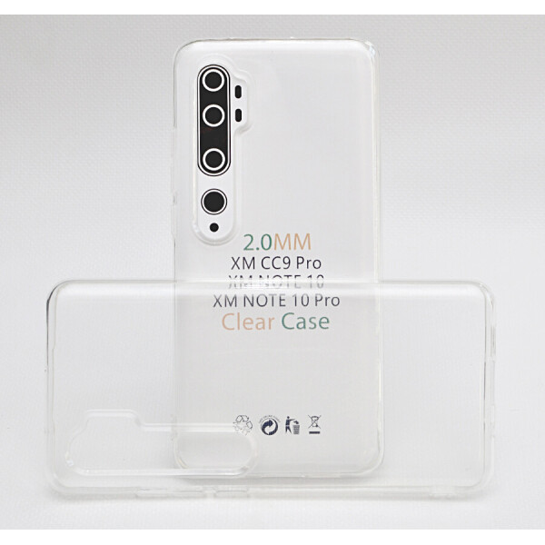 

Защитный чехол Anti-Drop 2mm Series, TPU для Xiaomi Mi 10 Pro / Mi 10(Clear)