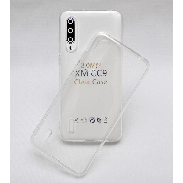 

Защитный чехол Anti-Drop 2mm Series, TPU для Xiaomi Mi 9 Lite / CC9 (Clear)