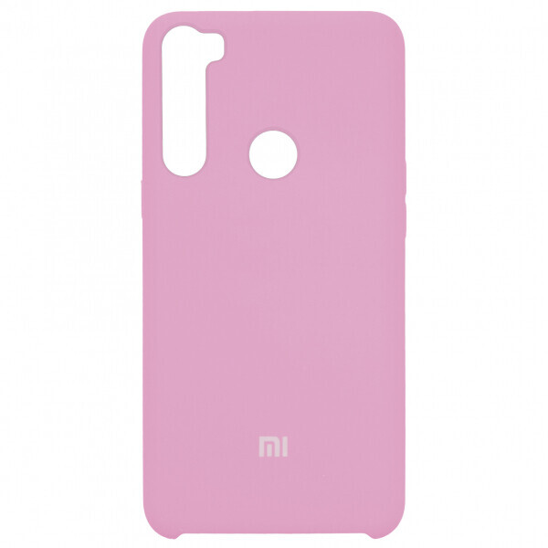 

Чехол Silicone Cover for Xiaomi Redmi Note 8 (Original Soft Pink Light Pink)