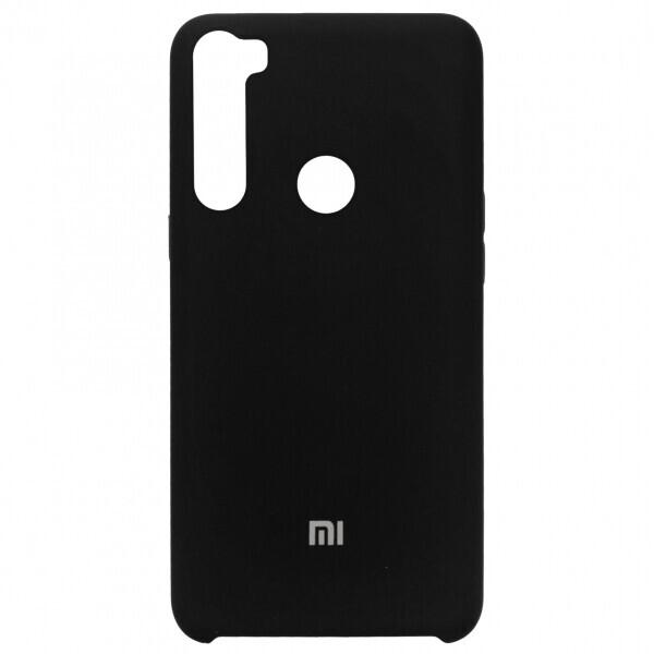 

Чехол Silicone Cover for Xiaomi Redmi Note 8 (Original Soft Black)