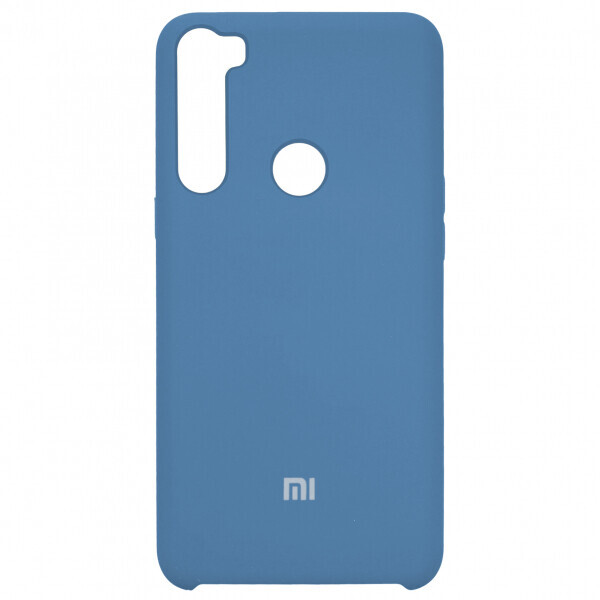 

Чехол Silicone Cover for Xiaomi Redmi Note 8 (Original Soft Azure)