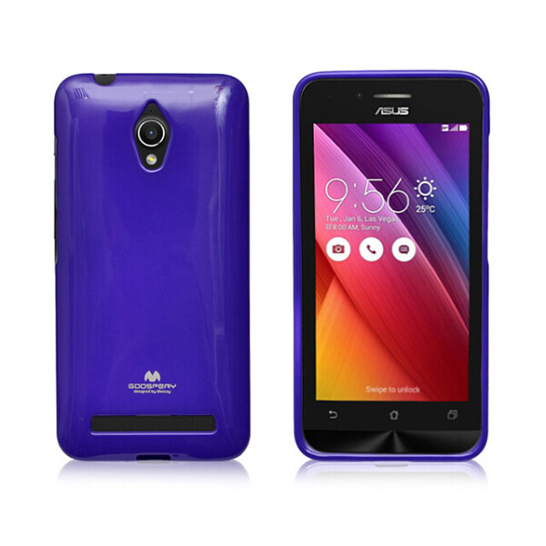 

Чехол Goospery Jelly для Asus Zenfone Go ZC500TG (Mercury Фиолетовый)