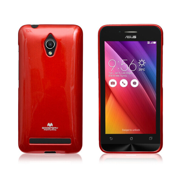 

Чехол Goospery Jelly для Asus Zenfone Go ZC500TG (Mercury Красный)