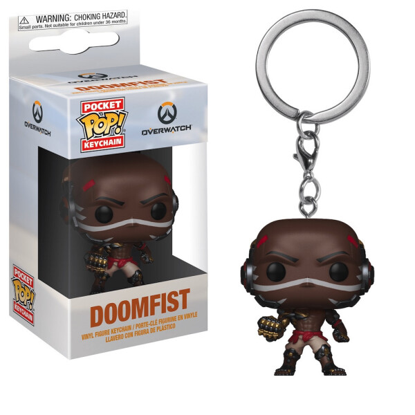 

Фигурка брелок Funko Pop Фанко Поп Овервотч Думфист Overwatch Doomfist 4 см Trinket O D