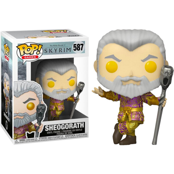 

Фигурка Funko Pop Фанко Поп Скайрим Шеогорат Skyrim Sheogorath GameStop Exclusive 10 см Game ES S 587
