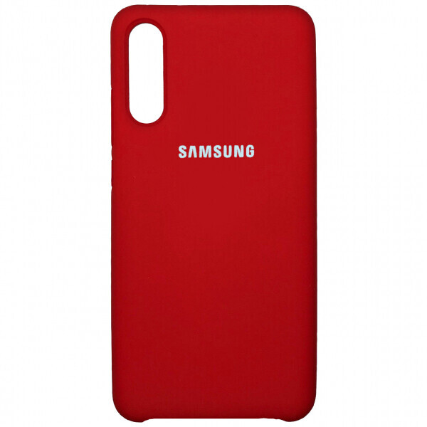 

Чехол Silicone Cover for Samsung Galaxy A30S (A307) / A50 (A505) (Original Soft Red)