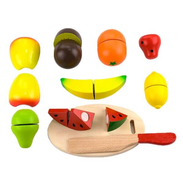 

Игрушечные продукты Viga Toys Нарезанные фрукты с дерева (56290)