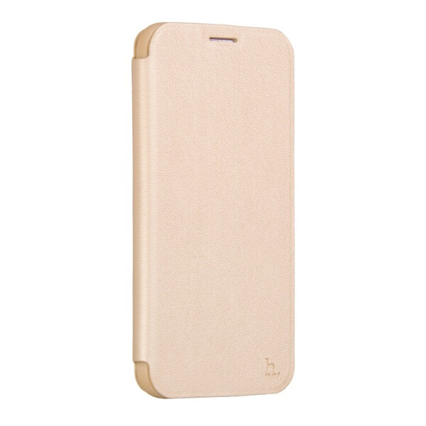 

Кожанный чехол-книжка HOCO Juice Series Nappa для Samsung S6 Edge + (Золотой)