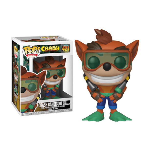 

Фигурка Funko Pop Фанко Поп Крушение бандикут Крэш Бандикут Crash Bandicoot 10 см Game CB CB 421