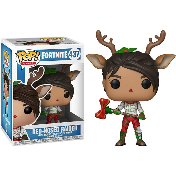 

Фигурка Funko Pop Фанко Поп Фортнайт Оленёнок Fortnite Red-Nosed Raider 10 см F RN 437
