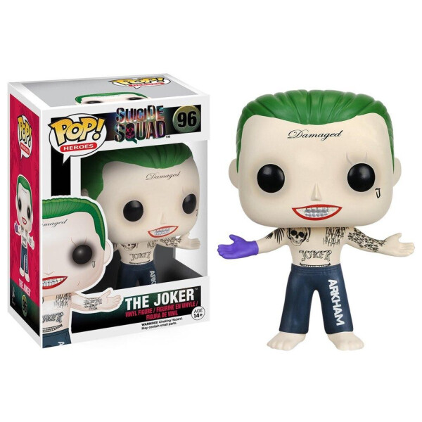 

Фигурка Funko Pop Фанко Поп Отряд самоубийц Джокер Suicide Squad Тhе Joker 10 см SS TJ 96