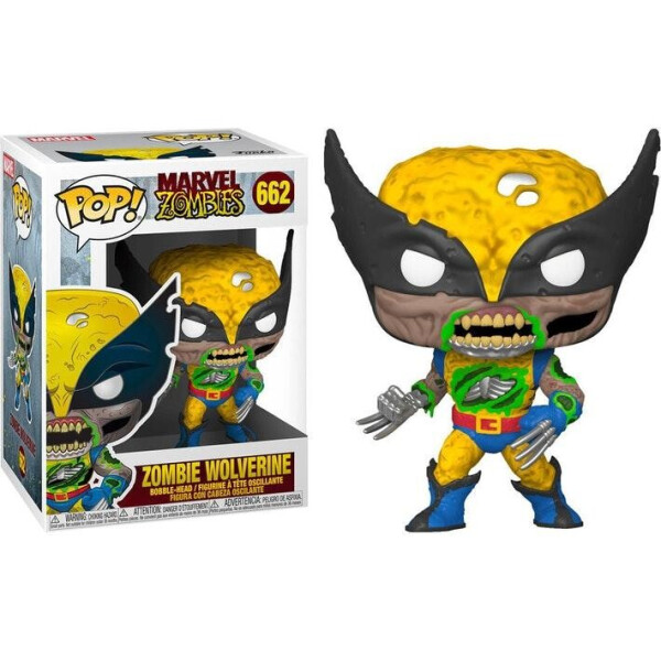 

Фигурка Funko Pop Фанко Поп Марвел Зомби Росомаха Marvel Zombies Wolverine 10 см MZ W 662