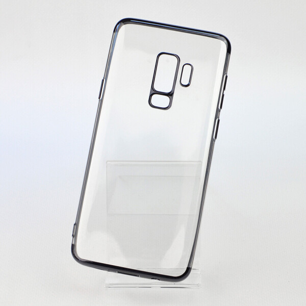 

Чехол накладка Glitter Electroplated TPU Series для Samsung Galaxy S9 Plus (0.8mm Black)