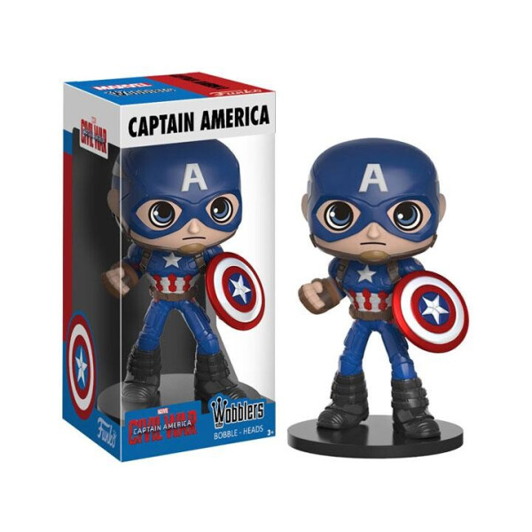 

Фигурка Funko Wobblers Капитан Америка Captain America 15 см W CA CA