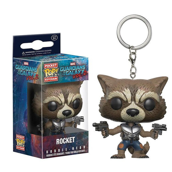 

Фигурка брелок Funko Pop Реактивный Енот с пистолетами Guardians of the Galaxy Стражи Галактики 10см GG RR 48