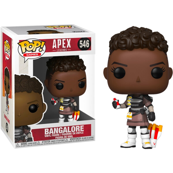 

Фигурка Funko Pop Фанко Поп Апекс Легендс Бангалор Apex Legends Bangalore 10 см Game AL B 546