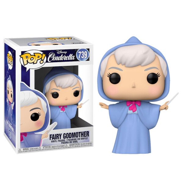 

Фигурка Funko Pop Фанко Поп Золушка Фея-Крёстная Cinderella Fairy Godmother 10 см Cartoon C FG 739