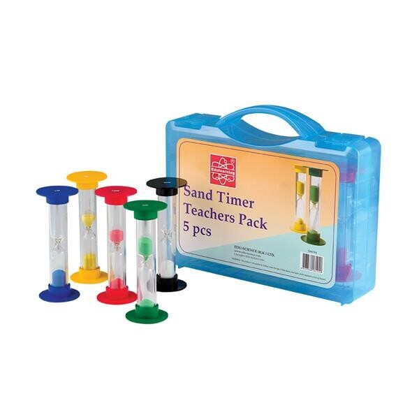 

Набір піскових годинників Edu-Toys для вчителя, 5 шт. (GM194)