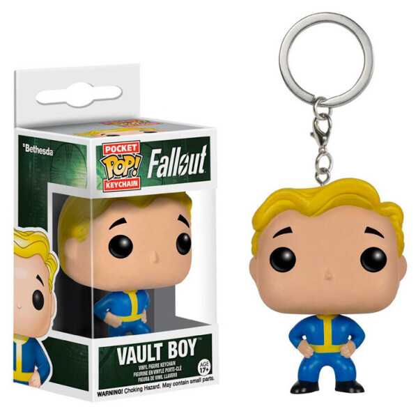 

Фигурка брелок Funko Pop Фаллаут Волт Бой Fallout Vault Boy 4 см Game F VB 53