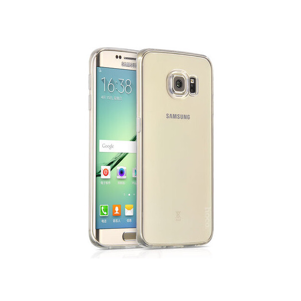 

Ультра тонкий TPU чехол HOCO Light Series для Sansung Galaxy S6 Edge + (0.6mm Белый)