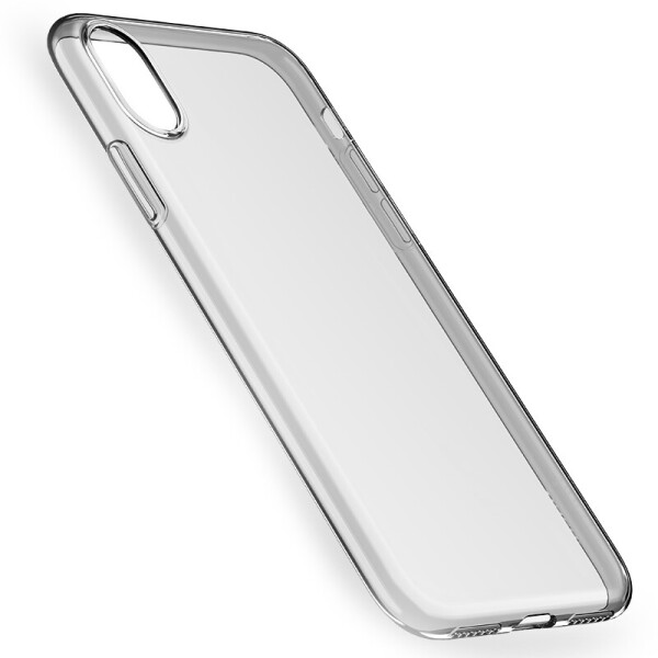 

Ультра тонкий TPU чехол HOCO Light Series для iPhone X (Slim Прозрачный | Серый)
