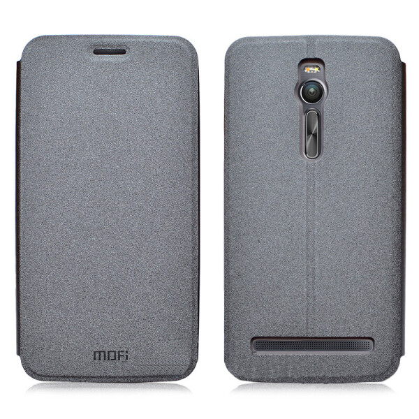 

Кожаный чехол-книжка MOFI Sand для Asus Zenfone 2 (5.5";) (Серый)