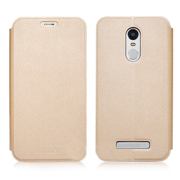 

Кожаный чехол-книжка MOFI для Xiaomi Redmi Note 3 (Sand Золотой)