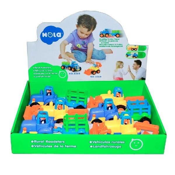 

Іграшка Hola Toys Сільхозмашинка 6 шт. (326AB-6)