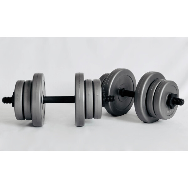 

Гантели 2х10кг GREY