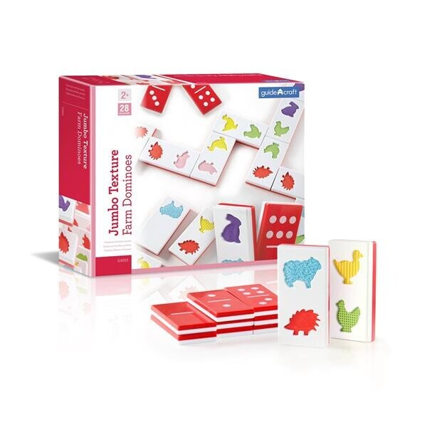 

Тактильне доміно Guidecraft Manipulatives Ферма (G5055)