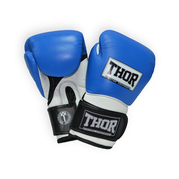 

Перчатки THOR PRO KING 10oz PU сине-бело-черные (8041/03(PU) B/Wh/Bl 10 oz.)
