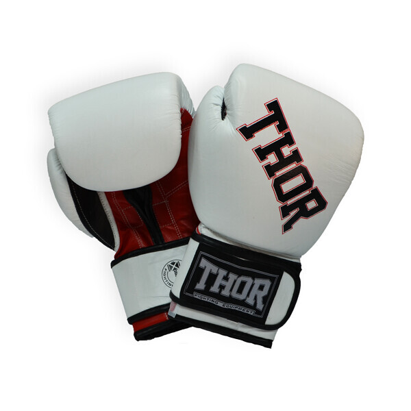 

Перчатки THOR RING STAR 12oz Кожа бело-красно-черные (536/01(Le)WHITE/RED/BLK 12 oz.)