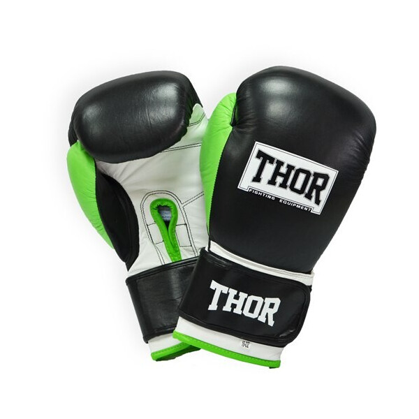 

Перчатки THOR TYPHOON 16oz PU черно-зелено-белые (8027/01(PU) B/GR/W 16 oz.)